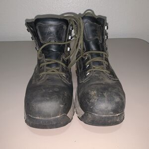Ace Work Boots Men’s Size 9 Black Leather